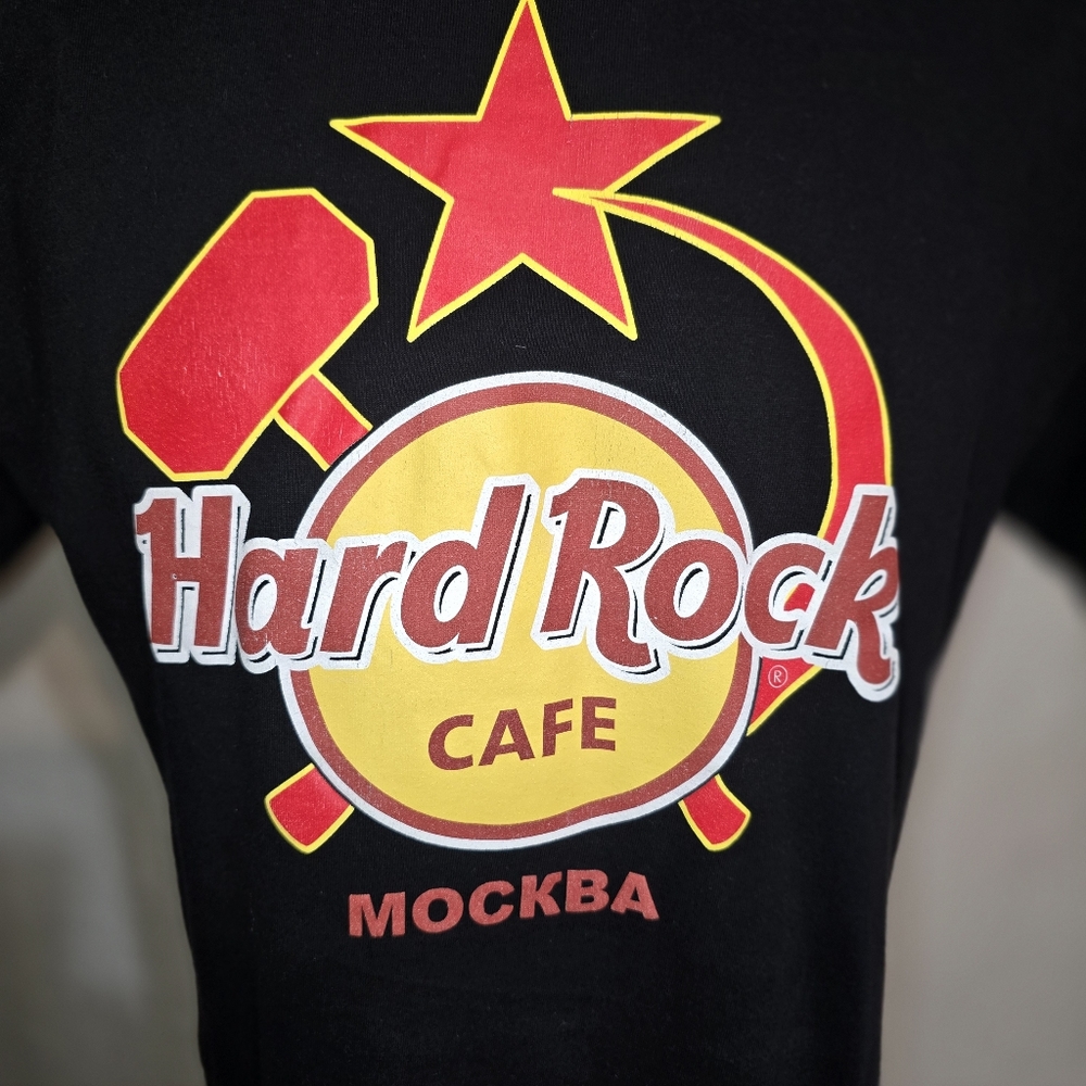 Hard Rock Cafe RARE ORIGINAL! MOSKOW (Mockba in Russia) Original T-Shirt  XL